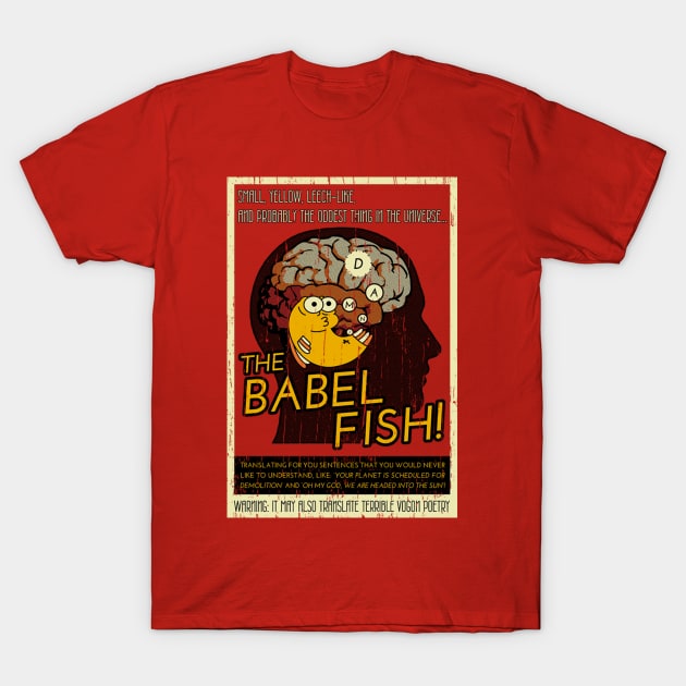 The Babel Fish! T-Shirt by andreabaldinazzo